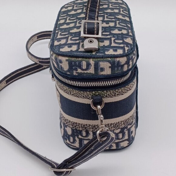 Christian Dior Oblique Small Travel Vanity Case w/Shoulder Strap -1130-092025 - Picture 4 of 16
